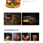 Burgos Street Food Elementor Template kit