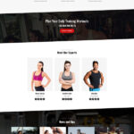 Maco kit Gym Fitness Elementor Template kit