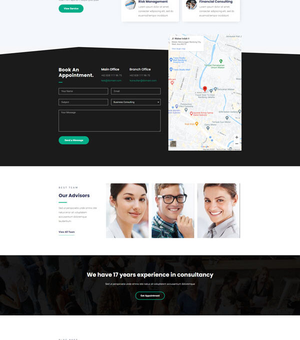 Konsultan kit Consulting Business Elementor Templa - Elementor Template Kit