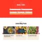 Foodie Fast Food Elementor Template kit