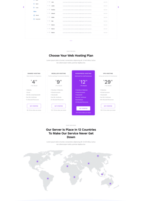 Hosty Hosting Services Elementor Template kit - Image 9
