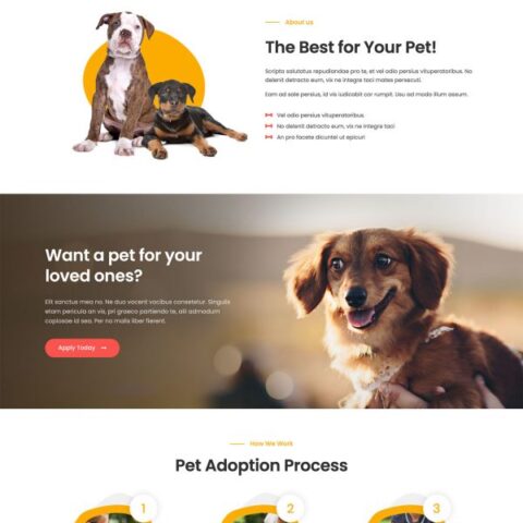 Tailwag Dog Breeder Adoption Template kit