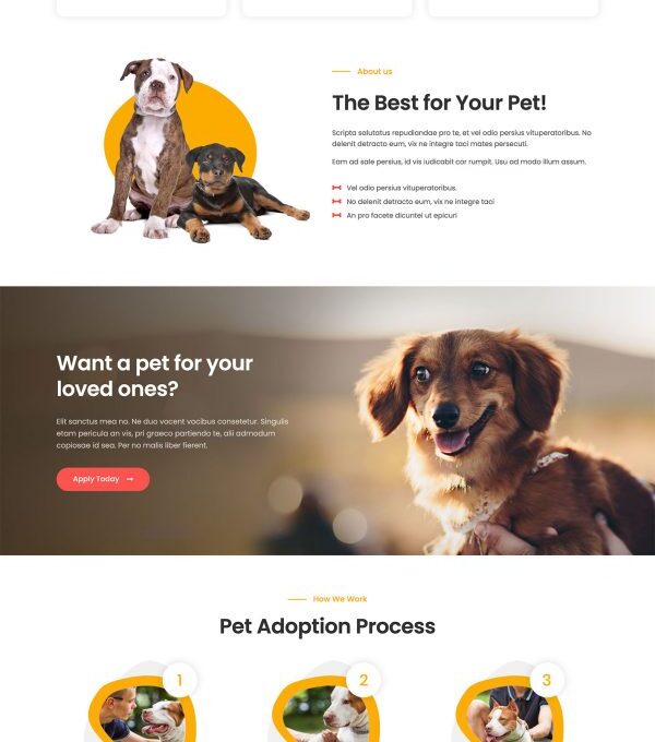 Tailwag Dog Breeder Adoption Template kit