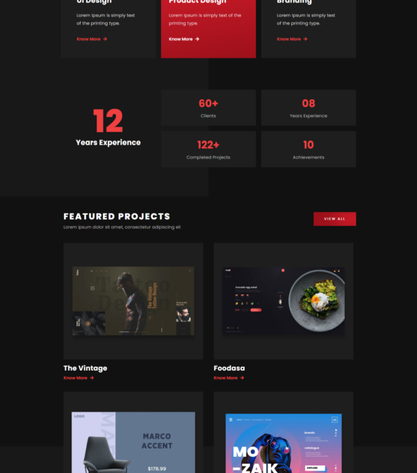 Agetha Creative Portfolio Template kit - Image 11