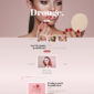 Drouge Cosmetic Elementor Template kit