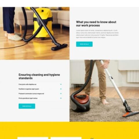 Cleanco Cleaning Service Company Template kit