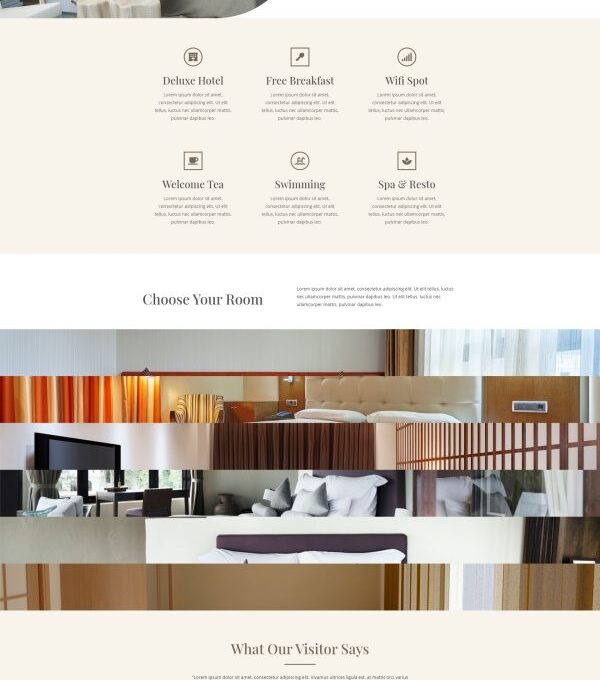 Megan Hotel Booking Template kit - Image 2