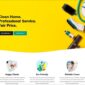 Broom Elementor Cleaning Company Template kit