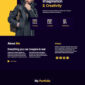 Rojo Personal Portfolio Elementor Template kit