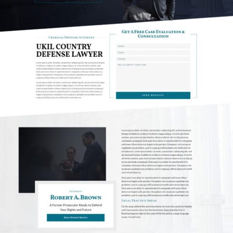 Ukila Lawyer Attorney Template kit for Elementor