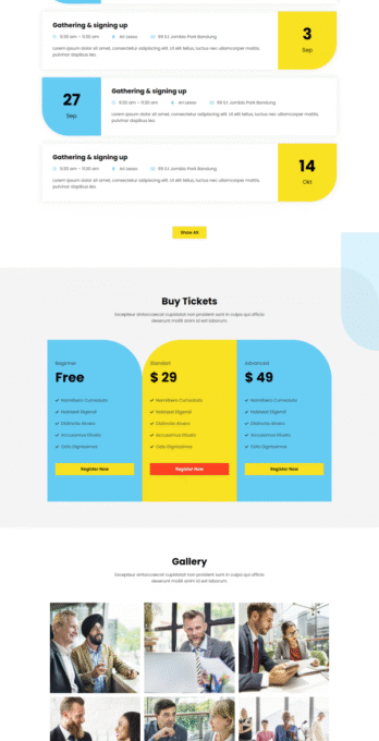 Ivent Event Conference Template kit - Image 4
