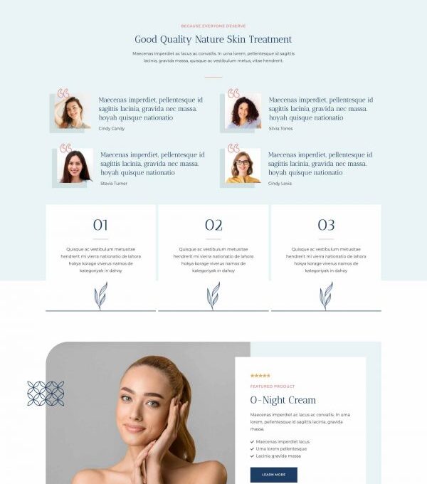 Lure Modern Dermatology Template kit - Image 9