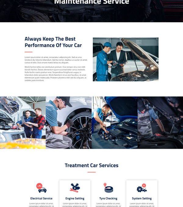 Reparo Car Service Elementor Template kit - Image 7