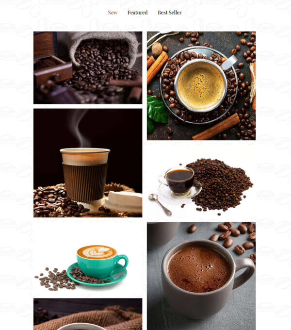 Coffeekup Cafe Coffee Shop Elementor Template kit - Image 10