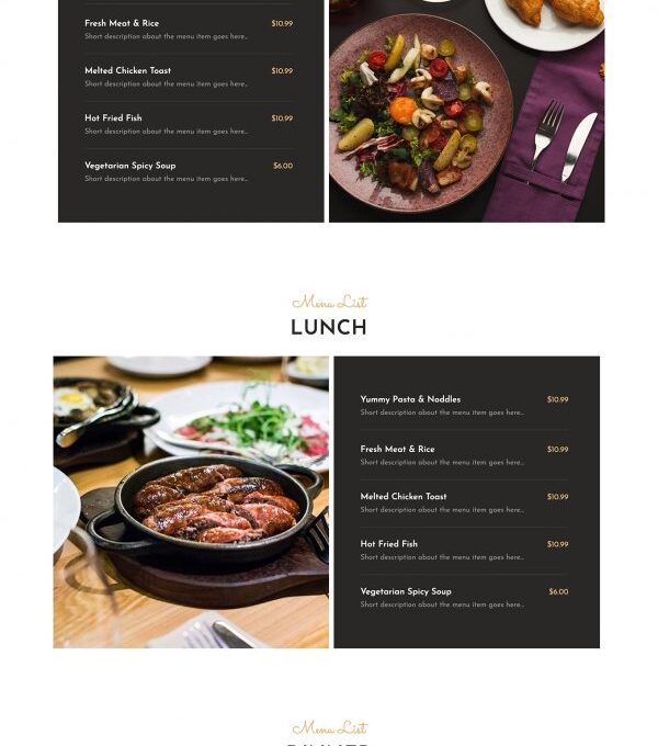 Ristoly Restaurant Template kit - Image 15