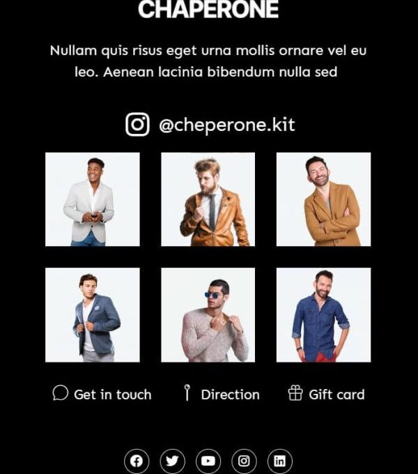 Chaperone Mens Fashion Woocomerce Template kit - Image 8