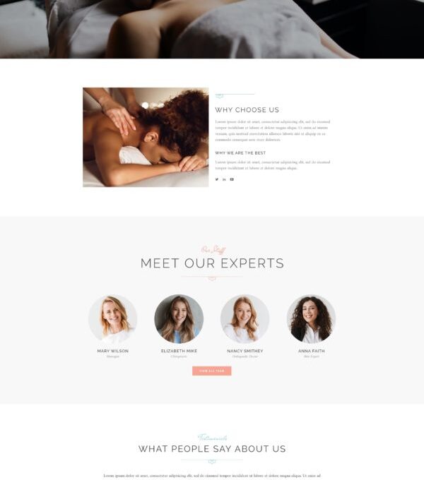 Jacqueline Spa Massage Salon Elementor Template Ki - Elementor Template Kit - Image 30