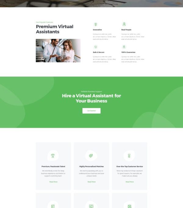 Revirta Virtual Assistant Business Template kit - Image 16