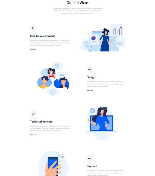 Vixus Business Startup Template kit - Image 28