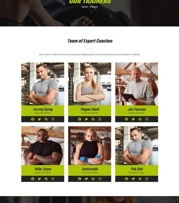 Fitx Fitness Gym Template kit - Image 10