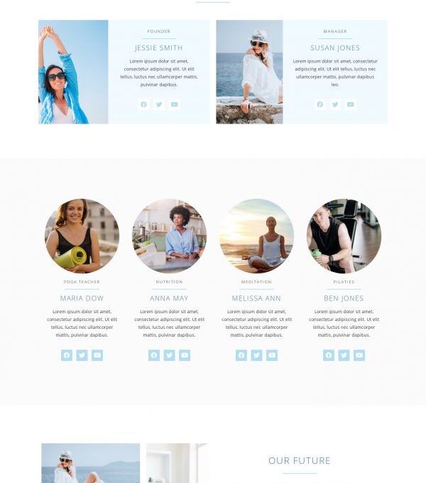 Wellness Elementor Template kit - Image 27