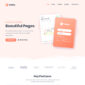 Saasy Saas App Landing Page Template kit