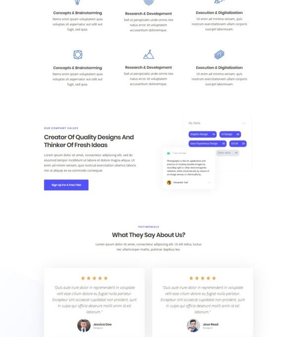 Burto Saas Digital Agency Elementor Template kit - Image 10