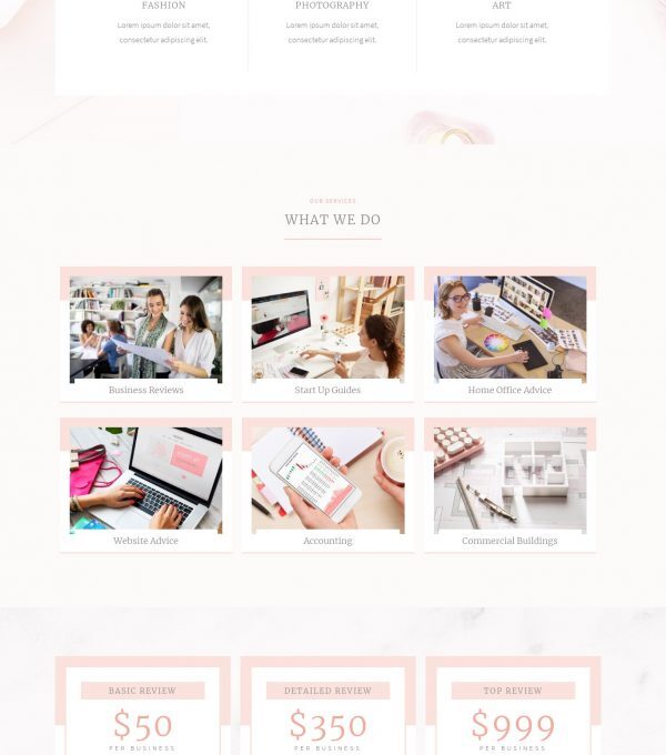 Refresh Women in Business Elementor Template kit - Image 24