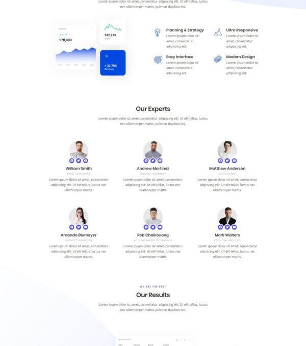 Burto Saas Digital Agency Elementor Template kit - Image 6