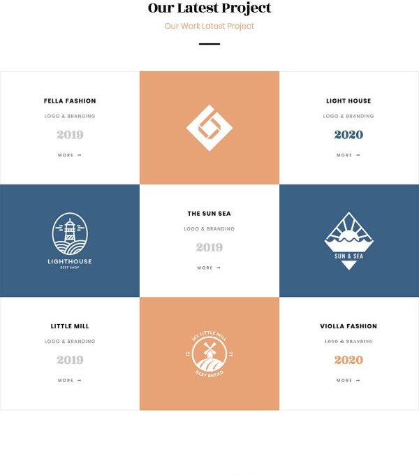 Space Creative Agency Template kit - Image 7