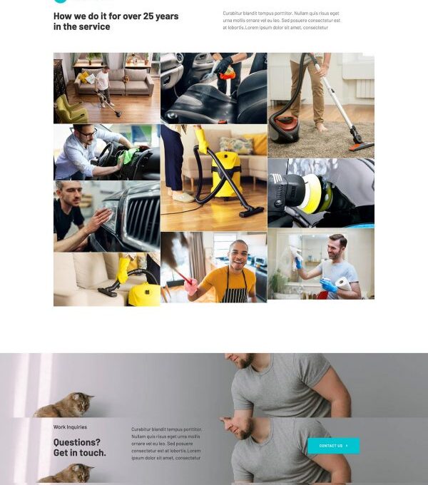 Cleanco Cleaning Service Company Template kit - Image 9