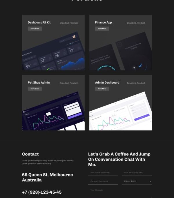 Thomas Cvportfolio Elementor Template kit - Image 5