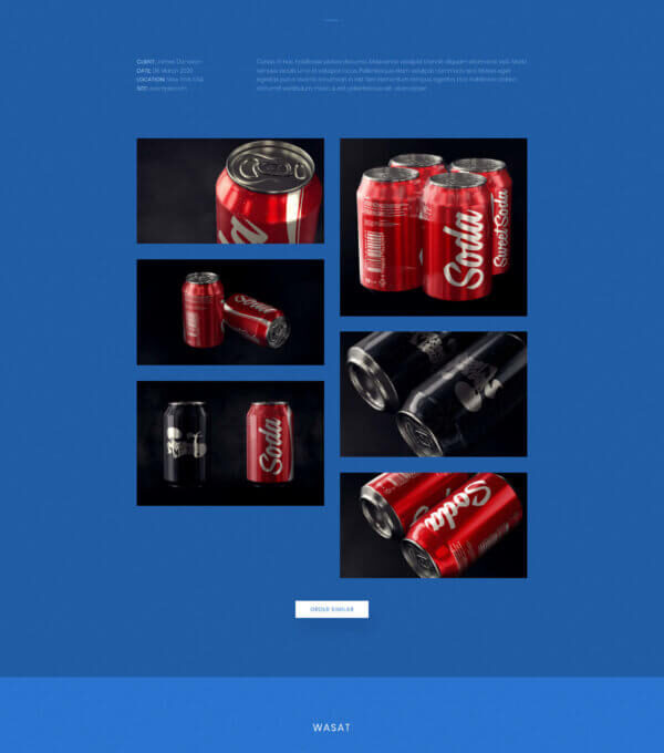 Wasat Creative Portfolio Template kit - Image 3