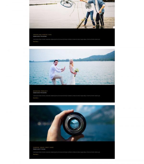 Momen Photography Blog Elementor Template kit - Image 12