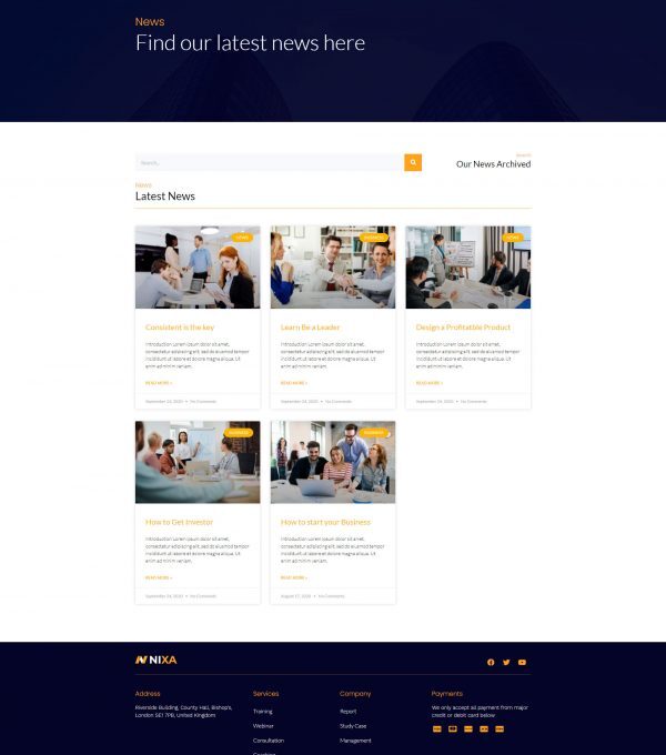 Nixa Business Services Elementor Template kit - Image 7