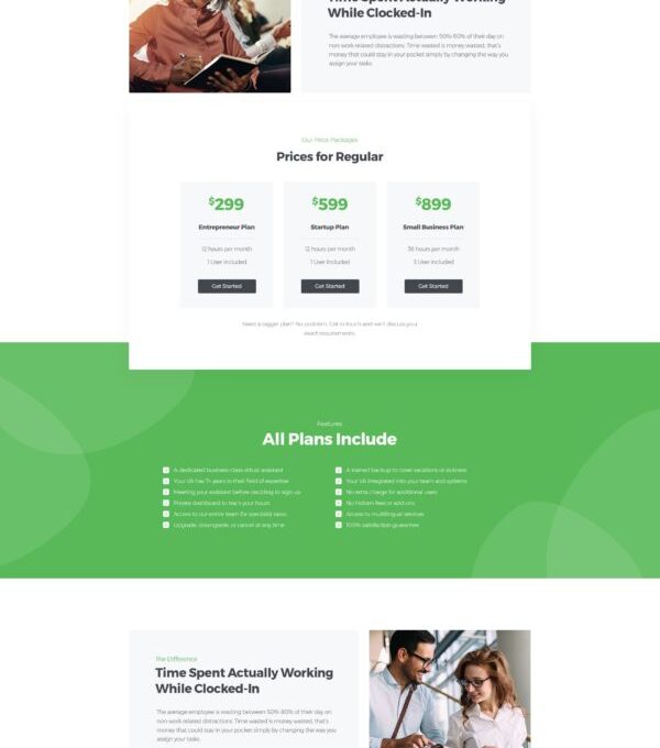 Revirta Virtual Assistant Business Template kit - Image 12