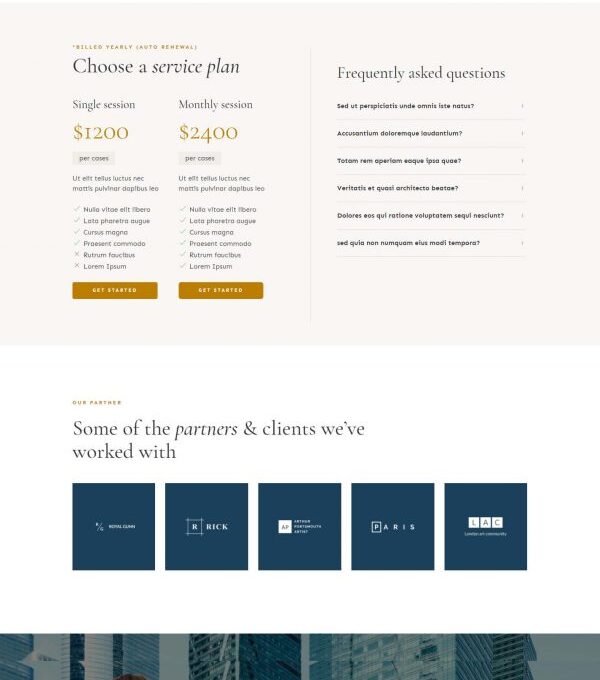 Defacto Lawyer Law Firm Elementor Template kit - Image 15