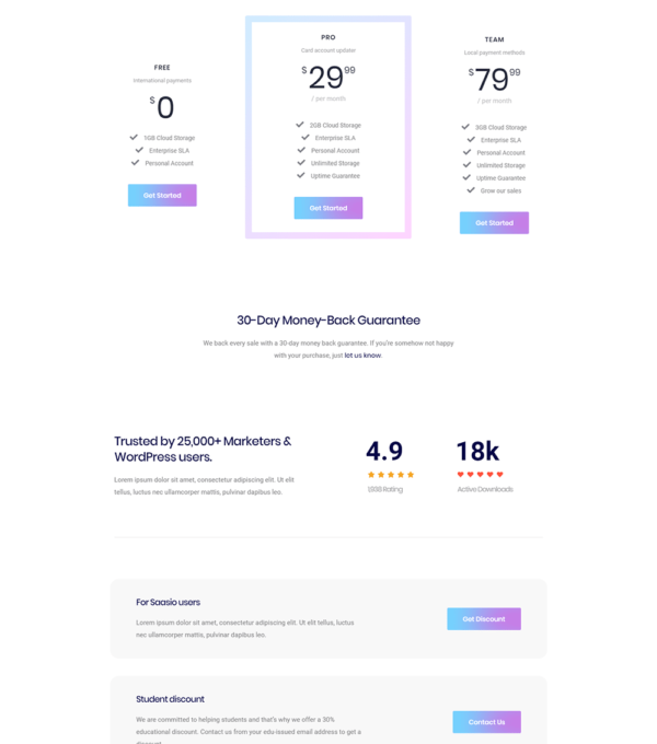 Saasio Saas Startup Elementor Templates - Elementor Template Kit - Image 8