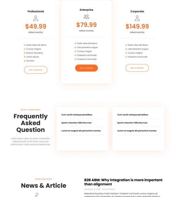 Ligula Online Marketing Seo Agency Template kit - Image 15