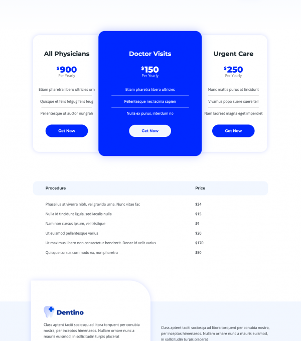 Dentino Dental Clinic Template kit - Image 8