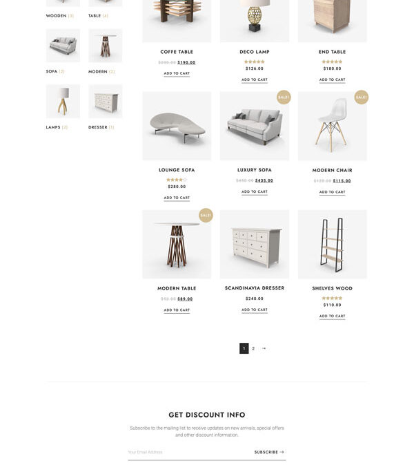 Funiture Furniture Shop Woocommerce Elementor Temp - Elementor Template Kit - Image 12