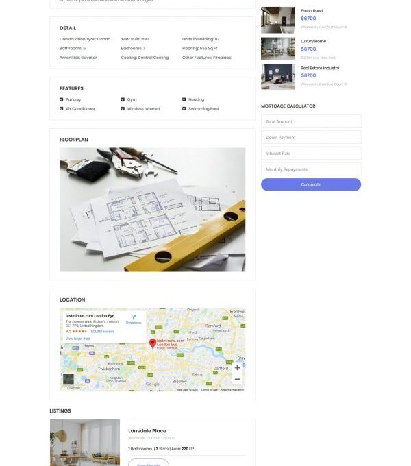 Selio Real Estate Directory Template kit - Image 8