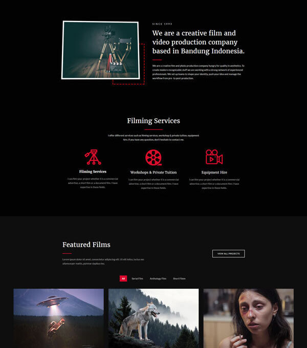 Rekam kit Modern Videographer Elementor Template K - Elementor Template Kit - Image 11