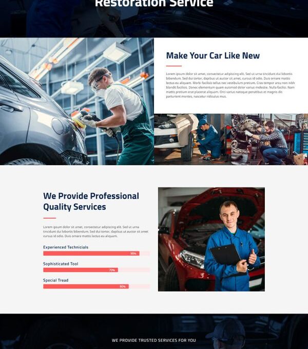 Reparo Car Service Elementor Template kit - Image 6