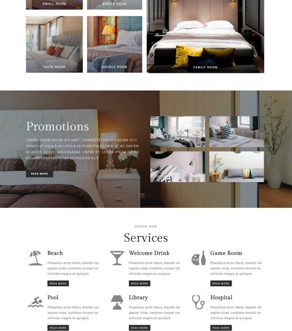 Nicdark Hotel Booking Template kit - Image 4