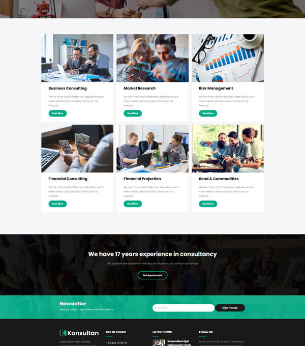 Konsultan kit Consulting Business Elementor Templa - Elementor Template Kit - Image 12