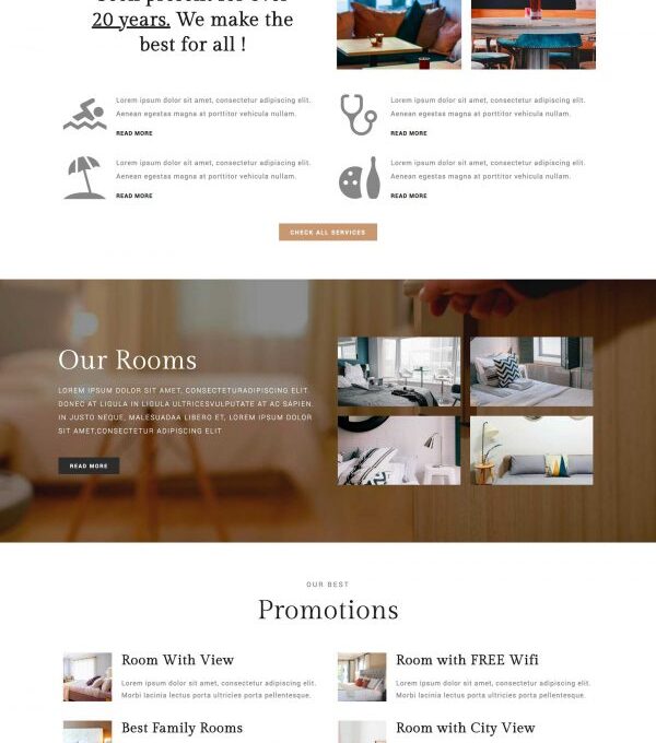 Nicdark Hotel Booking Template kit - Image 3