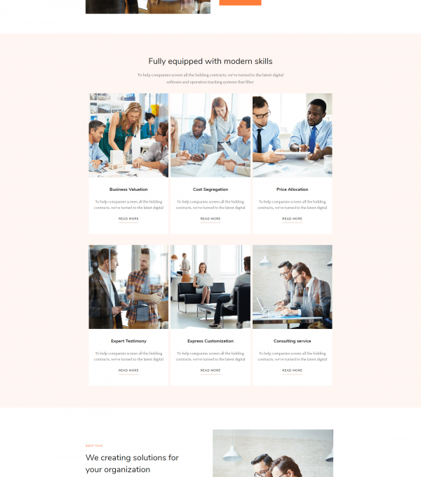 Bizkit Multipurpose Business Template kit - Image 10