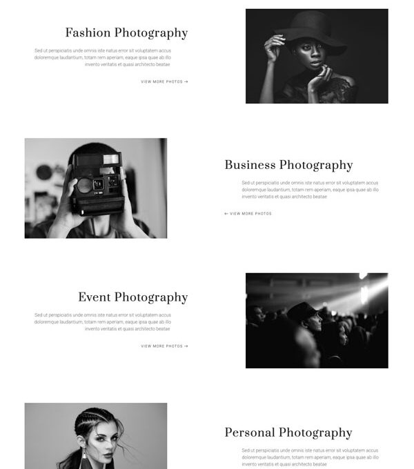 Pixelate Portfolio Photography Elementor Template - Elementor Template Kit - Image 18