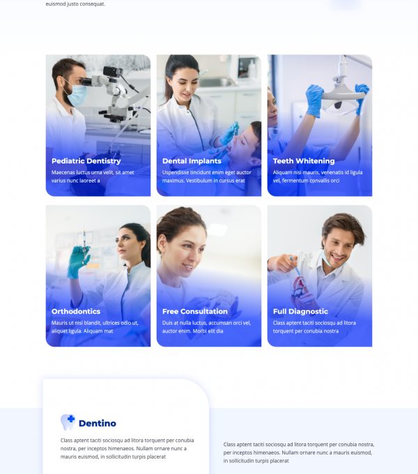 Dentino Dental Clinic Template kit - Image 4